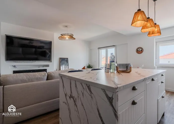 Casa Cruz Do Mar - Oceanview Gem Apartment Santa Cruz (Oeste)